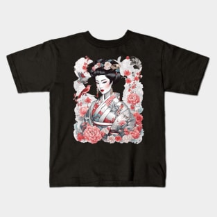 Japanese Geiko Kids T-Shirt